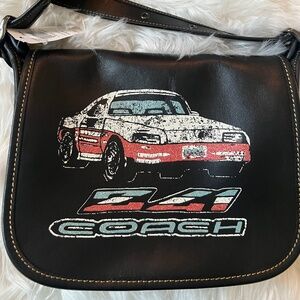 Coach Patricia Saddle 23 Car Purse